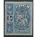 Tonga 1897 SG38 1/2d Indigo Mounted Mint .. ..