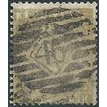 1865 SG98 9d Straw Wmk EMBLEMS Good Used No 46 ...