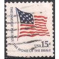 USA 1975 - SG1596 - 15c blue, red & black - For...