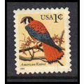 Used 2477 1c American Kestrel Fine W4708