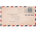 United States 1947 Dallas to Wallington UK Air ...
