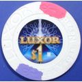 Luxor. $1 Casino Chip. Las Vegas, NV. Z23.