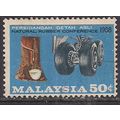 Malaysia 1968 QE2 50cents Rubber Conf. SG 53 us...