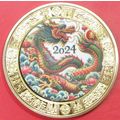2024 Year Of The Dragon. Challenge Coin. Souven...