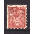 FRANCE 1939 SG 643c 1F.50 ORANGE FINE USED#