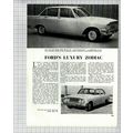 (6481) Ford Zodiac REVIEW - 1962 Cutting