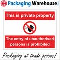 SE113 PRIVATE PROPERTY ENTRY UNAUTHORISED PESON...