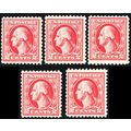 526, Mint NH 2¢ FIVE Fresh Stamps CV $287 * Stu...