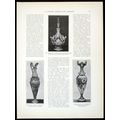 VASES AND EWERS 1893 Burslem China - Glaze VICT...