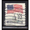 Used 2115a 22c U.S. Flag Fine CNS 17 PA5795