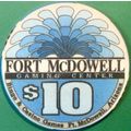 Ft McDowell. $10 Casino Chip. Fountain Hills, A...