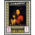 Umm Al Qiwain 1967 Art Hogarth 1D Used Stamp Pi...