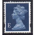 GB 1999 Machin - Dark Blue "E" Used