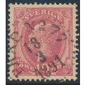 Sweden Facit 45c/Scott 45, 10ö rose carmine Osc...