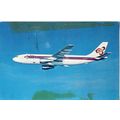1973 Thai Airlines Postcard Thai A300 [ A 300 ] B4