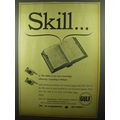 1942 Gulf Oil Ad - Skill