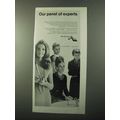1971 Atlas Van Lines Ad - Our Panel of Experts