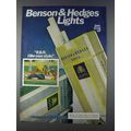1980 Benson & Hedges Lights Cigarettes Ad - I Like