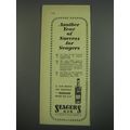 1949 Seagers Gin Ad - Another year of success for Seagers
