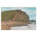 East Cliff West Bay Dorset Postcard 0203