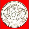 GREAT BRITAIN: ZAMBIA ★ 5 NGWEE 1968 FLOWER! LO...