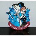 DISNEY CHRISTMAS FROZEN SNOW FLAKE ANNA & ELSA ...