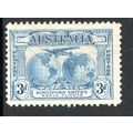 Australia Sg122 3d blue fine m/mint (G246)