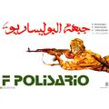 Political poster.POLISARIO Fighter.Muslim.Arab....