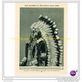 SIOUX CHIEF IN EAGLE PLUME HEAD-DRESS, Book Ill...