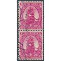 Union Definitive: 1d Vert Pair - South Africa 1...
