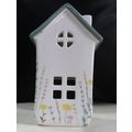 Meadow House Tealight Holder with a Teal Colour...