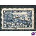 Monaco stamps 1933 - SG 137 - Rock Of Monaco 2f...