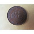 1936 GEORGE V SOUTH AFRICA ONE PENNY FREE POST. G