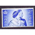 1948 KGVI Royal Silver Wedding. 2.1/2d Unmounte...