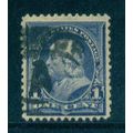 Used 264 1c Benjamin Franklin Fine M02799