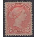 ZAYIX Canada 41 MH 3c brt vermillion Royalty Qu...