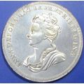 1702 Queen Anne. Challenge Coin, Souvenir. REPL...
