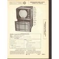 WESTINGHOUSE model H-611C12 H-615C12 AM FM TV S...