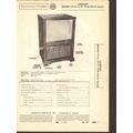 CAPEHART model CT-75 CT-77 CT-81 TV television ...