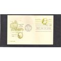 FDC Artmaster UX108 14c Wythe (Cachet-U/A) CV39315