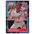 1988 Donruss Mike Schmidt baseball card #330-HO...