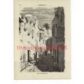 Via Dolorosa, Jerusalem, Holy Land, Book Illust...