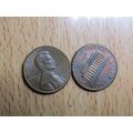 1984d USA 1 Cent Lincoln Memorial Coin