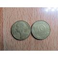 France Republic 1974 10 Centimes Coin