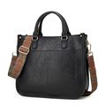 Ladies'Crossbody Bag with Wide Strap and Detach...