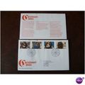 1974 GB Christmas First Day Cover Special Edinb...