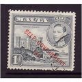 MALTA 1953 SG 236a 1d GRAY SELF GOVERNMENT FINE...