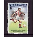 NICARAGUA 1970 WORLD FOOTBALL 15c MATTHEWS ENGL...