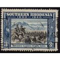 Southern Rhodesia KGVI 1940 BSAC Jubilee 3d Rho...