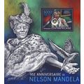 CENTRAL AFRICA 2013 SHEET MNH NELSON MANDELA NO...